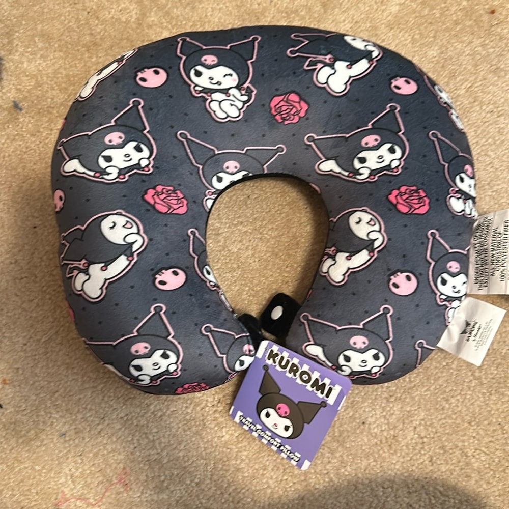 Kuromi Neck Pillow